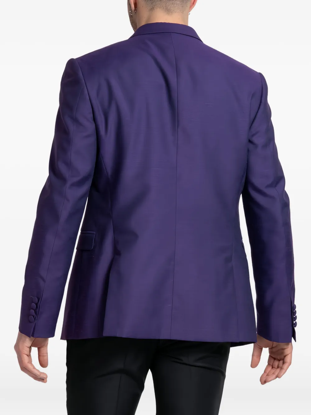 Reveres 1949 Notched-lapels Blazer In Purple