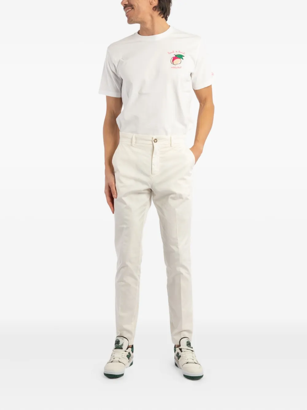 Cruna Broek met knoopsluiting - Beige