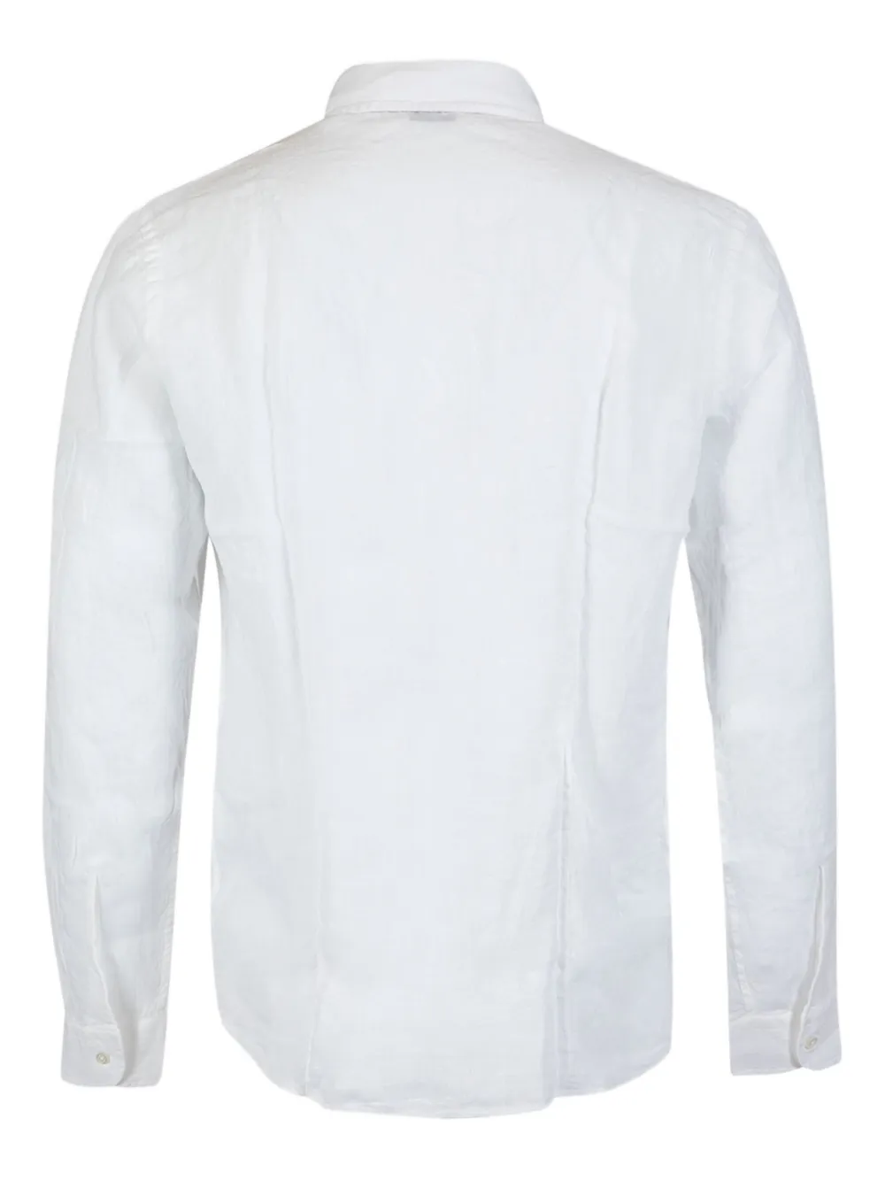 Gran Sasso Katoenen overhemd met knoopsluiting - Wit
