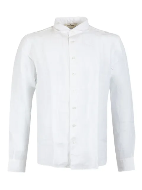 Gran Sasso button-closure cotton shirt