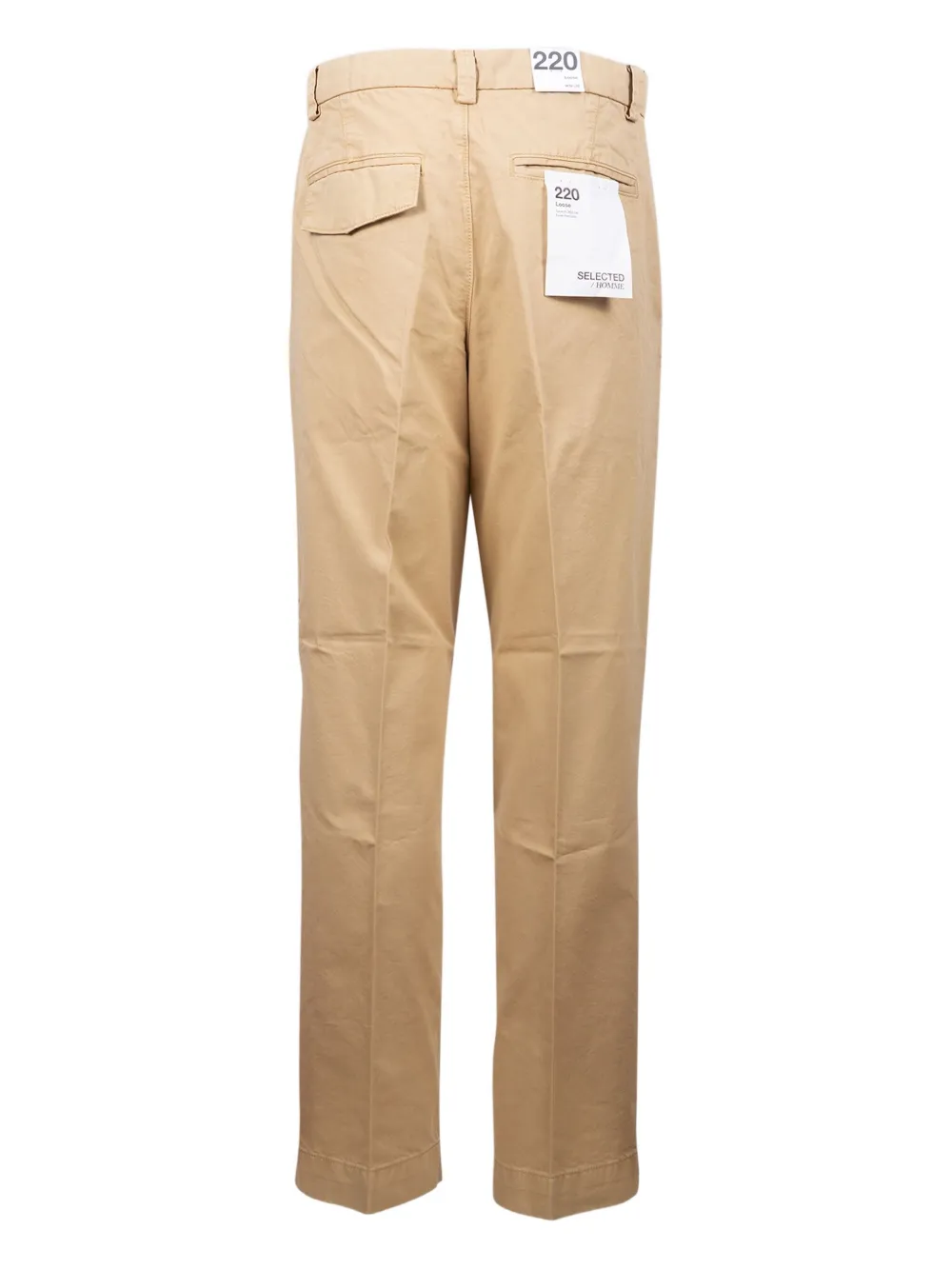 SELECTED Plooibroek - Beige