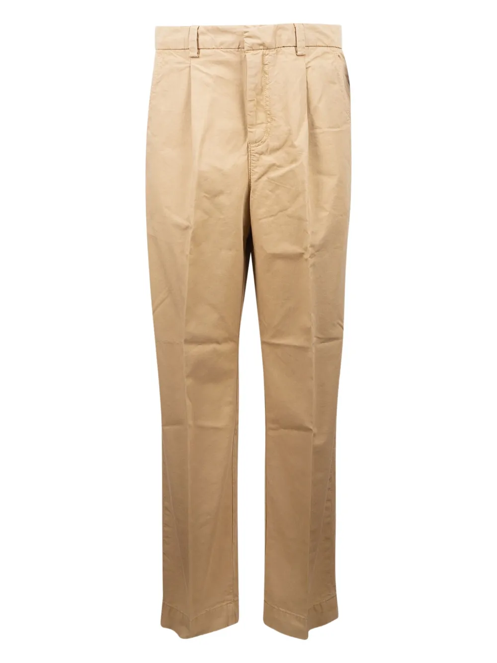 Selected Pleated Trousers In White
