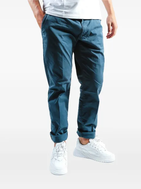 Hand Picked straight-leg cuffed trousers