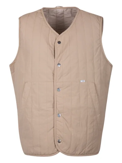 SELECTED chaleco capitonado con botones