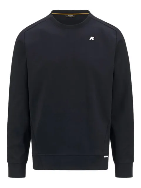 K-Way Medine saddle sleeve logo patch sweatshirt