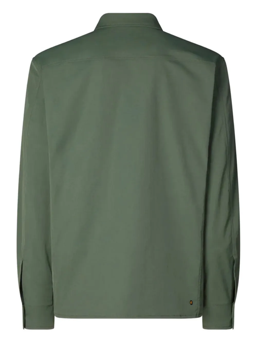 Save The Duck Buttoned Chest-pocket Jacket In Green