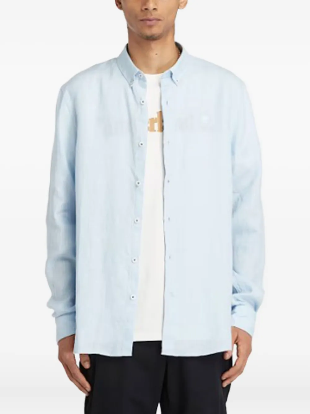 Timberland Mill Brook Embroidered-logo Shirt In Multi