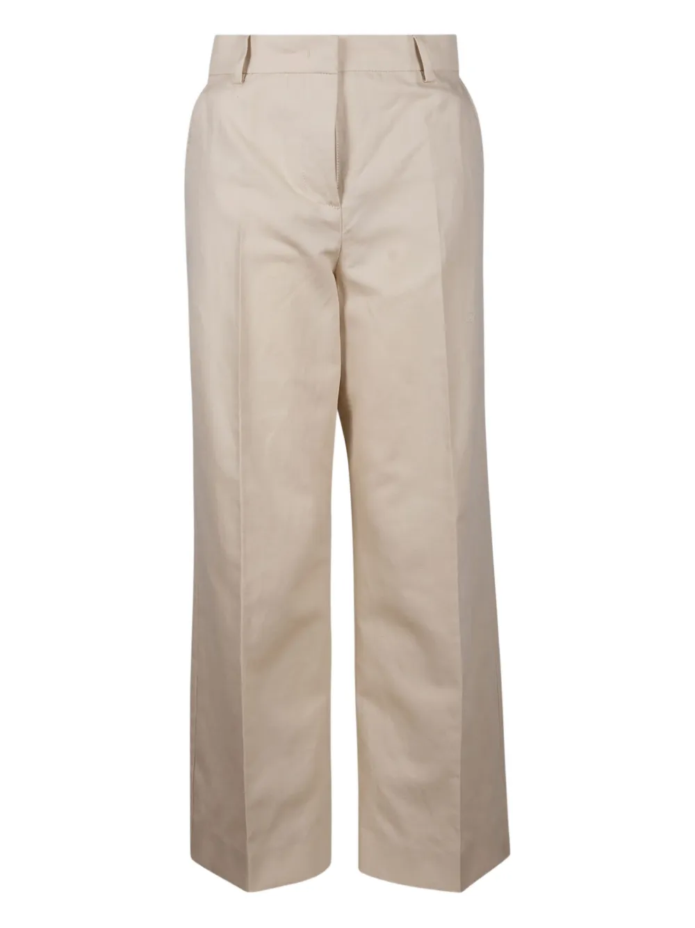 Weekend Max Mara belt-loop virgin-wool trousers | Neutrals | Image 1