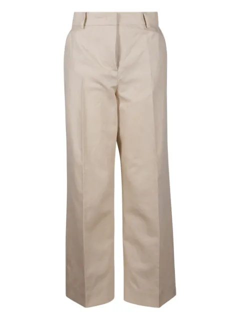 Weekend Max Mara belt-loop virgin-wool trousers