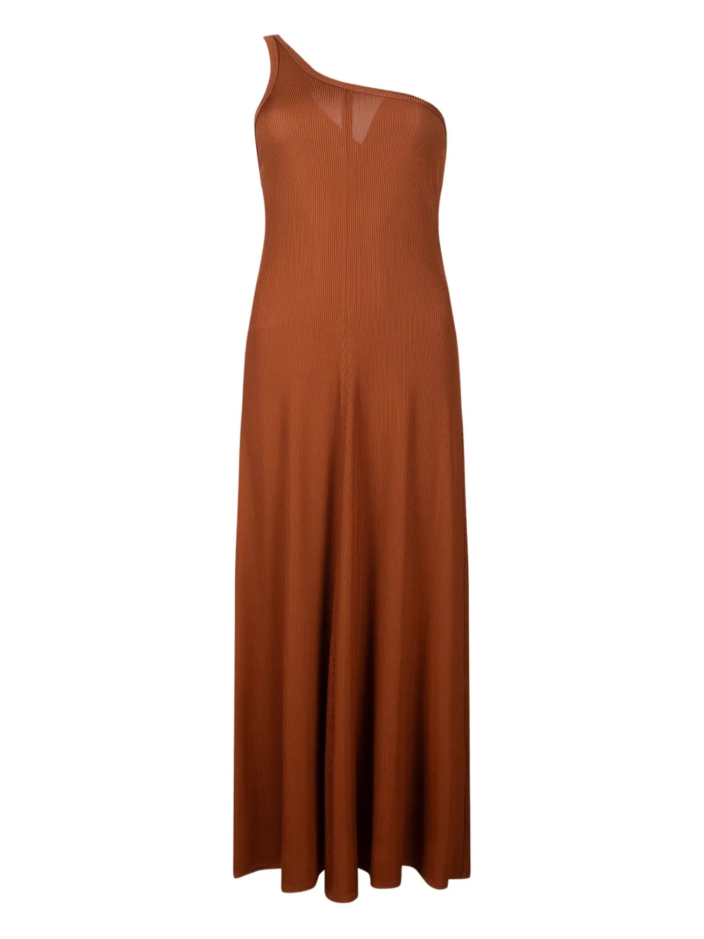 Forte Forte one-shoulder maxi dress | Brown | Image 1