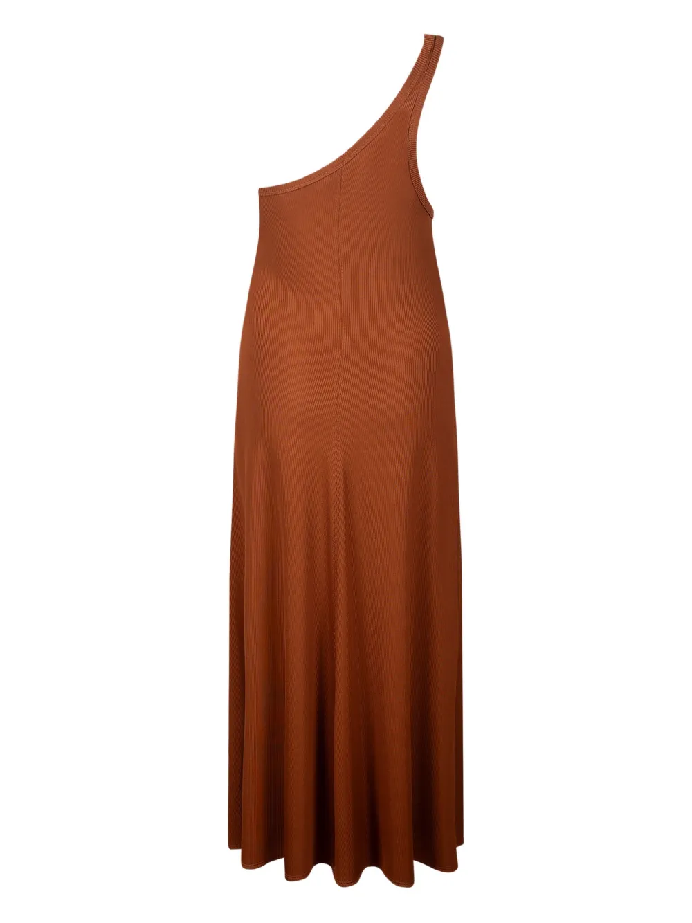 Forte Forte Asymmetrische maxi-jurk - Bruin