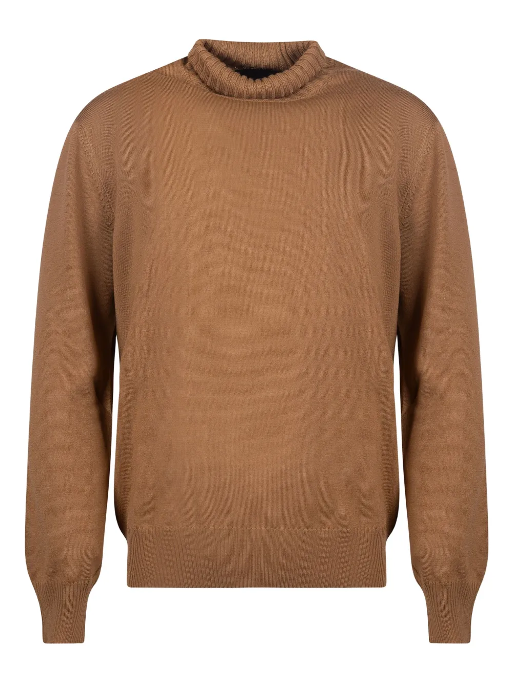 Gran Sasso pull côtelé à col roulé | marron | Image 1