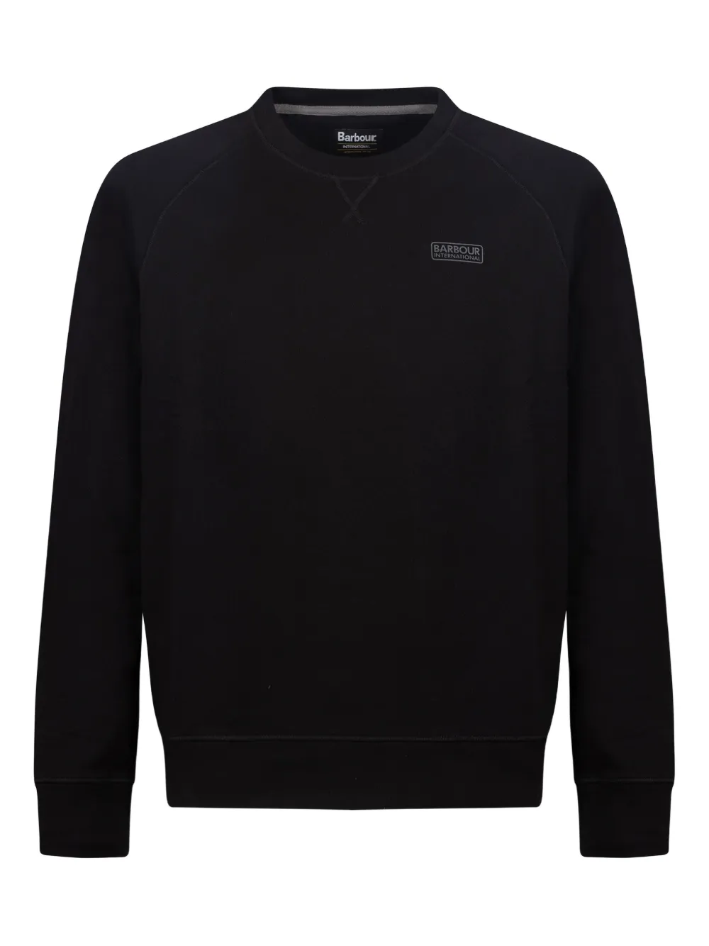 Barbour International Crew-neck Sweatshirt In Black