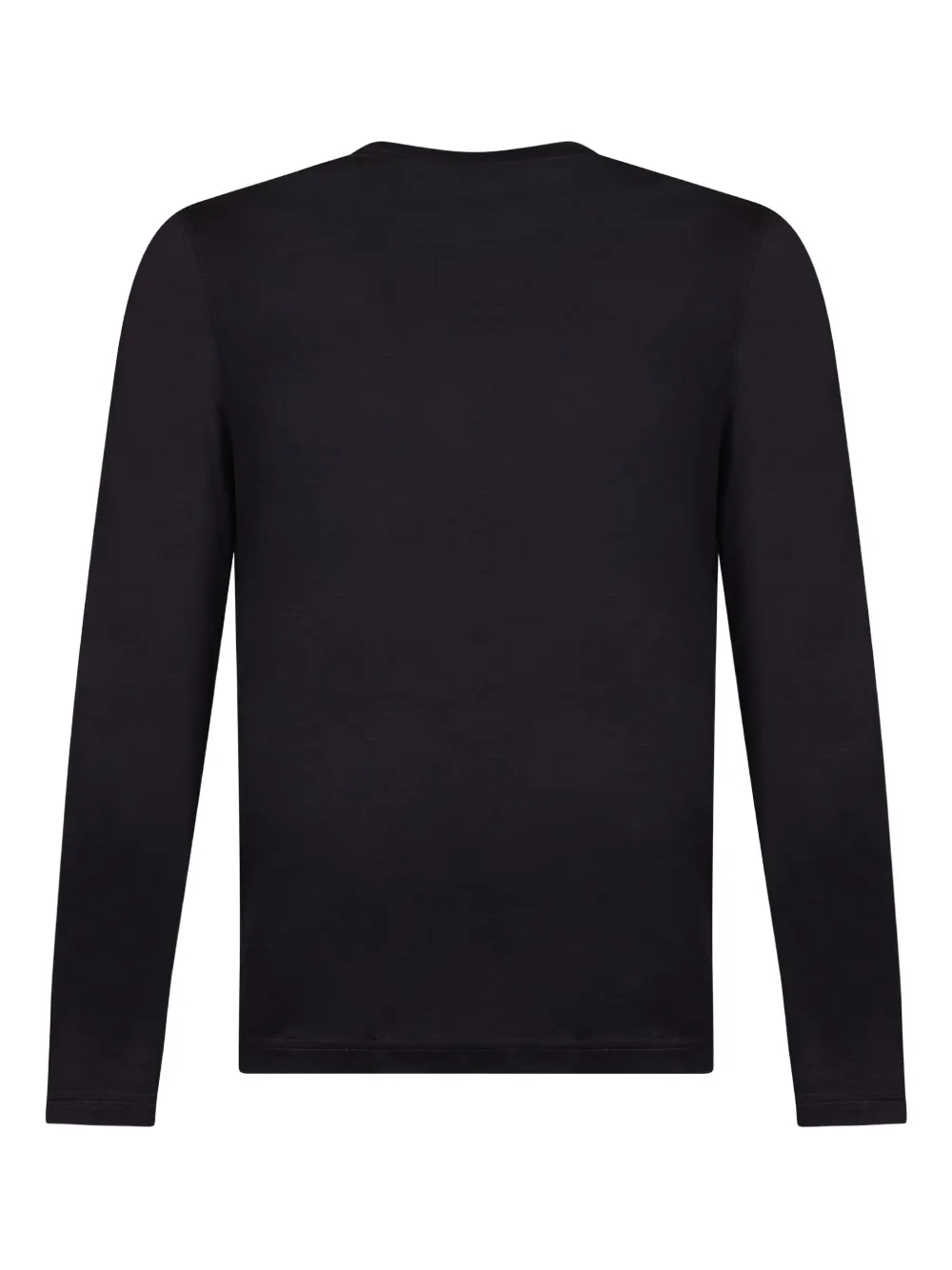 Gran Sasso Wollen trui met ronde hals - Zwart