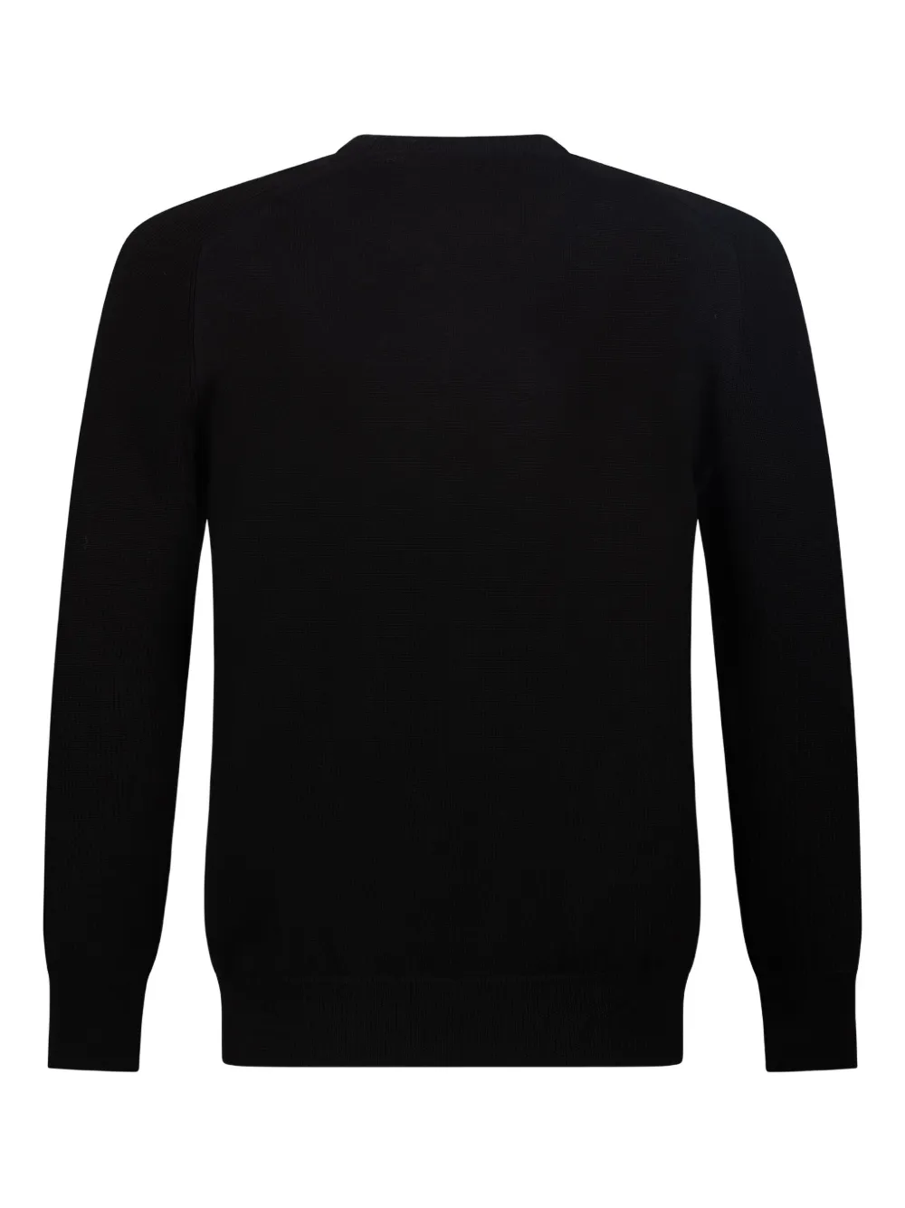Gran Sasso Sweater met ronde hals - Zwart