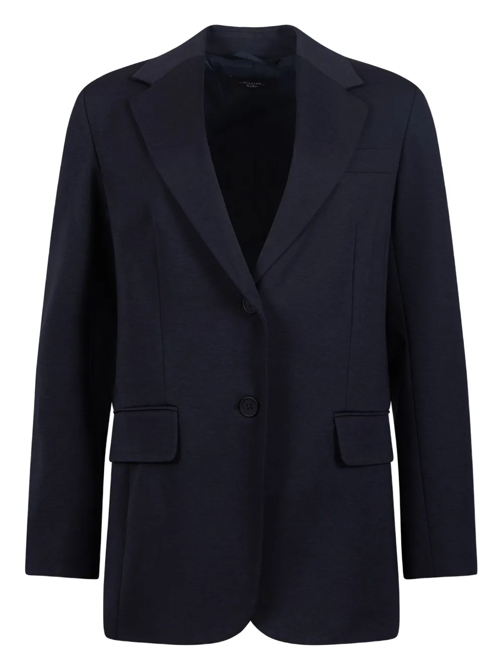 Weekend Max Mara peak lapel two-button blazer | Blue | Image 1