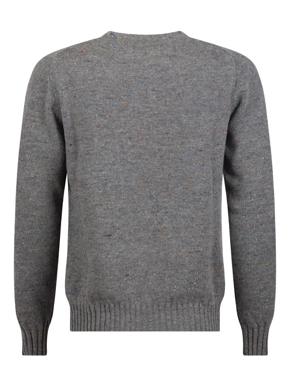 Gallia Wollen trui met ronde hals - Grijs