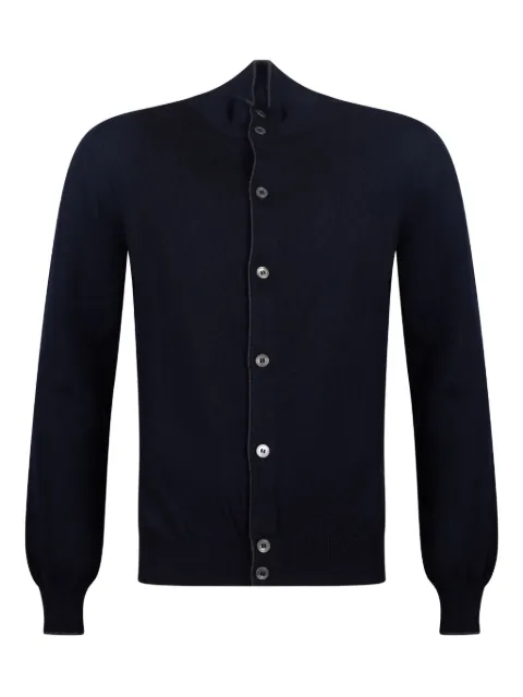 Gran Sasso high-neck button cardigan