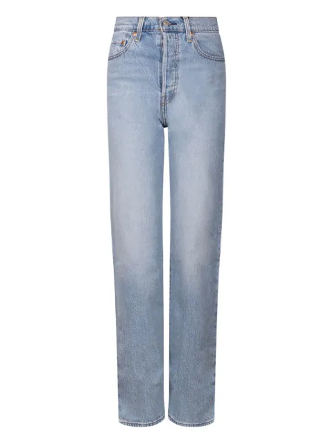 Levi's button zip jeans