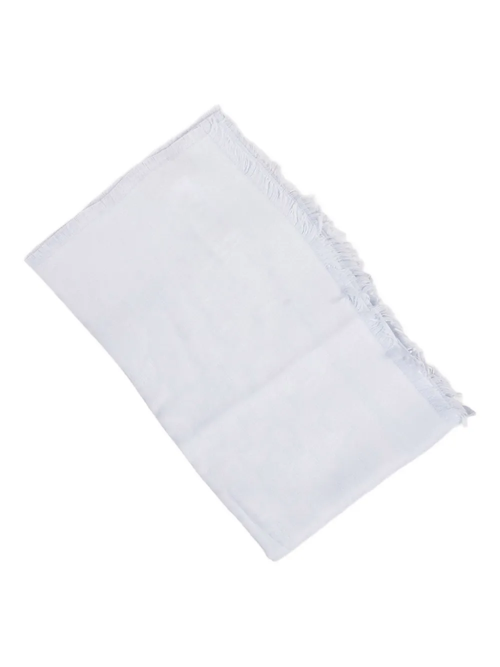 Elisabetta Franchi Sjaal met franje - Wit