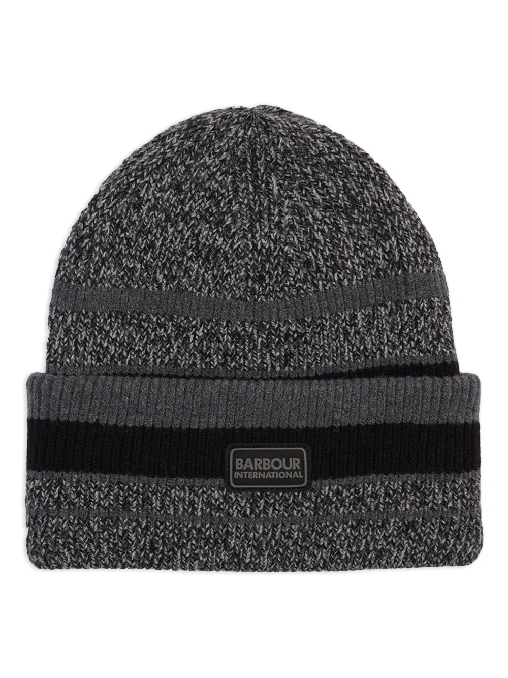 Barbour International Striped-pattern Scarve Set (set Of Two) In Gray