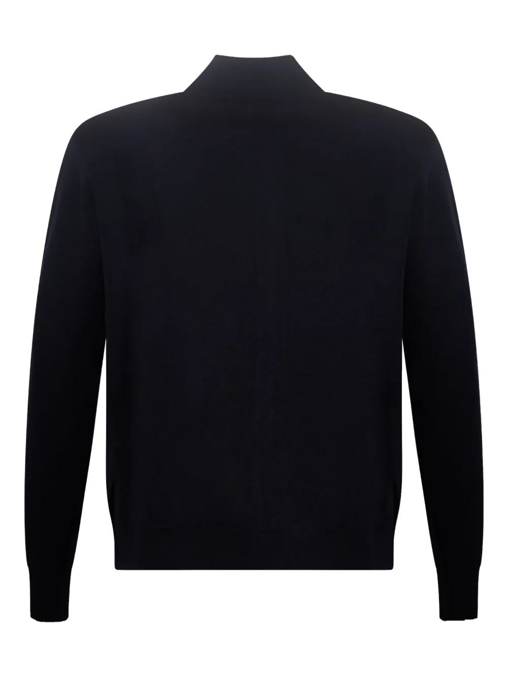Paolo Pecora zip-fastening sweater - Blauw