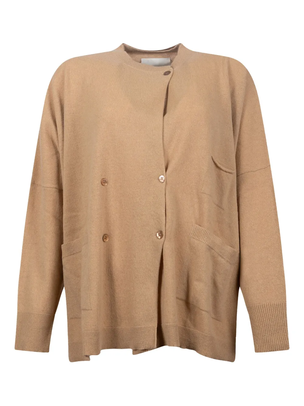 JEI-O button pocket cardigan | Neutrals | Image 1