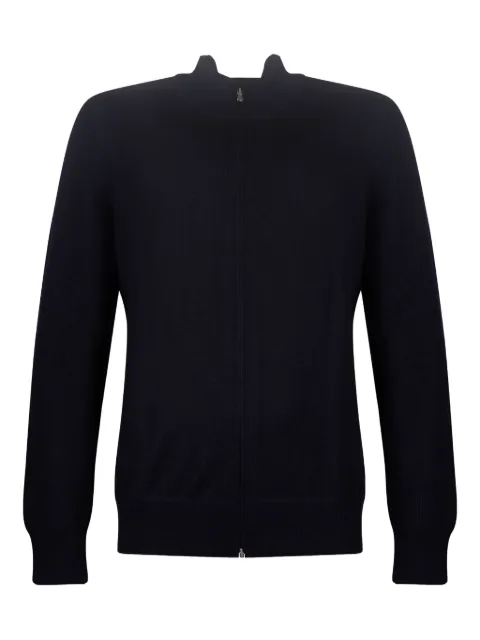 Gran Sasso zip-up knitted cardigan