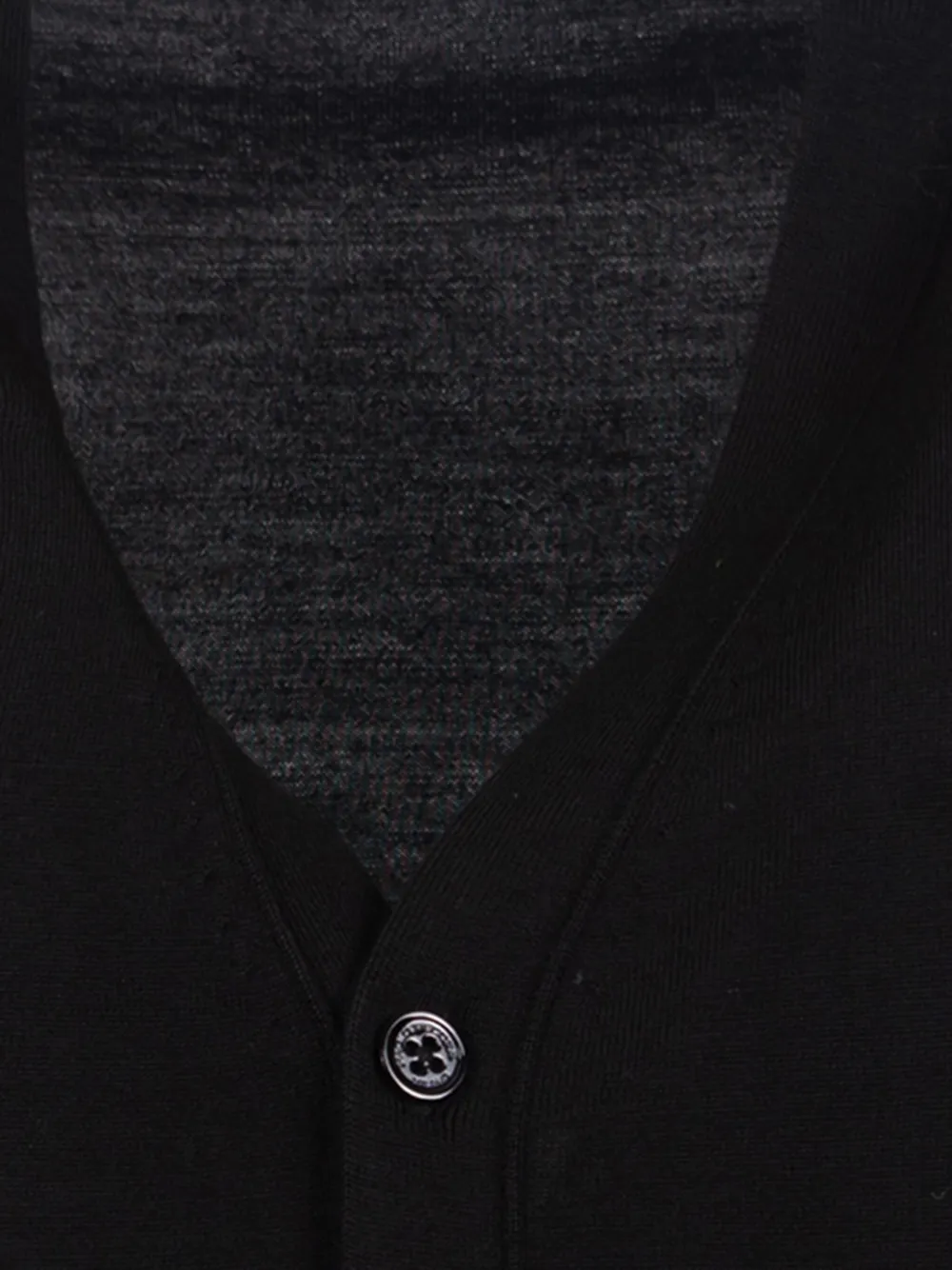 Paolo Pecora Buttoned Knitted Gilet In Black