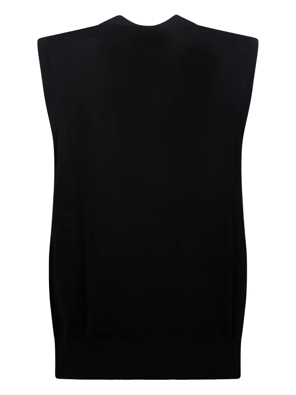 Paolo Pecora buttoned knitted gilet | Waistcoats & Gilets | Image 2