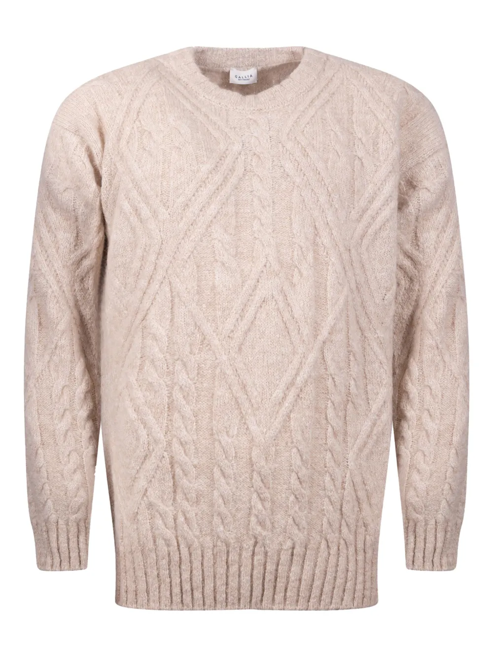gallia Pullover mit rundem Ausschnitt - Nude