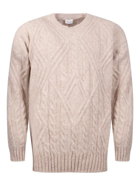 gallia suéter tejido con cuello redondo