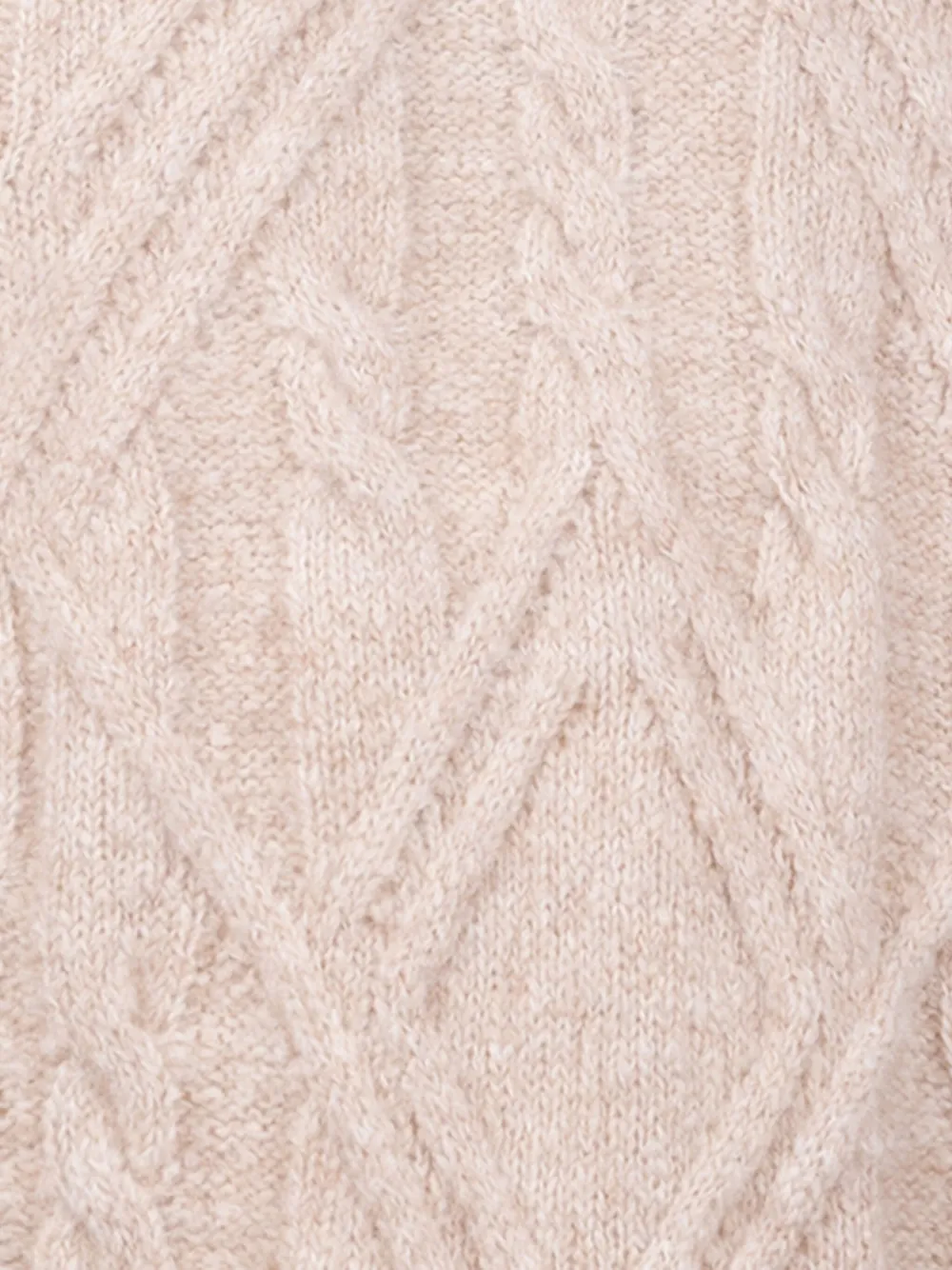  Gallia Crew Neck Knitted Sweater - Neutrals 