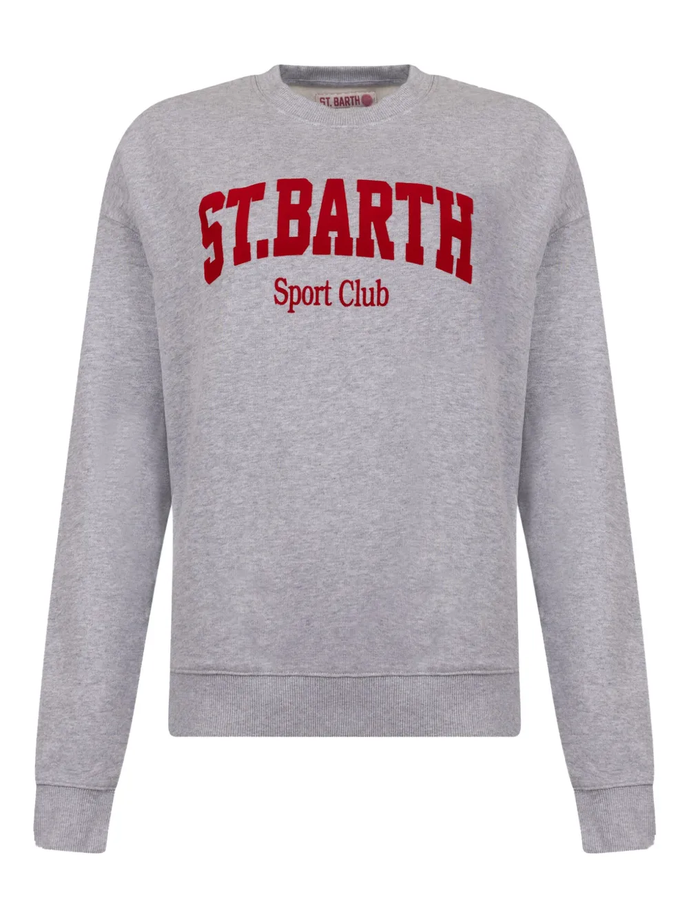 Mc2 Saint Barth Cotton Sweatshirt In Gray