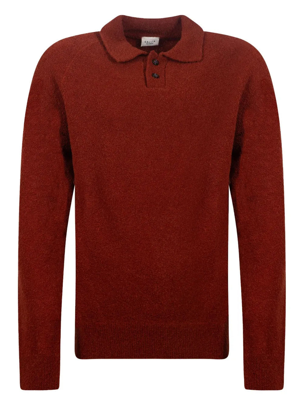 gallia Maglione con bottoni - Rosso