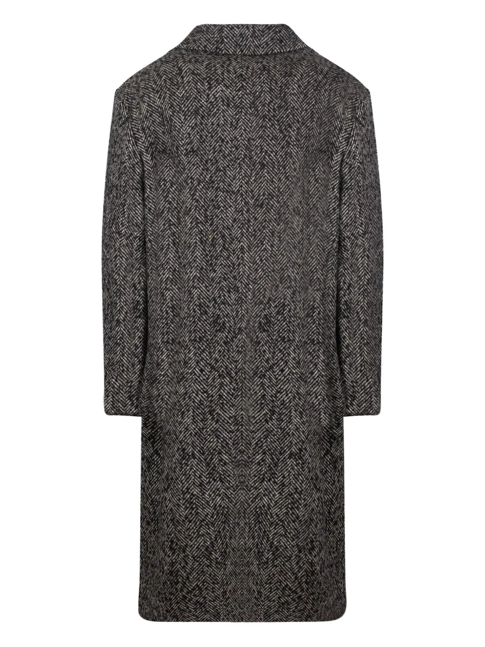 AMARANTO  herringbone-pattern coat | Single Breasted Coats | Image 2