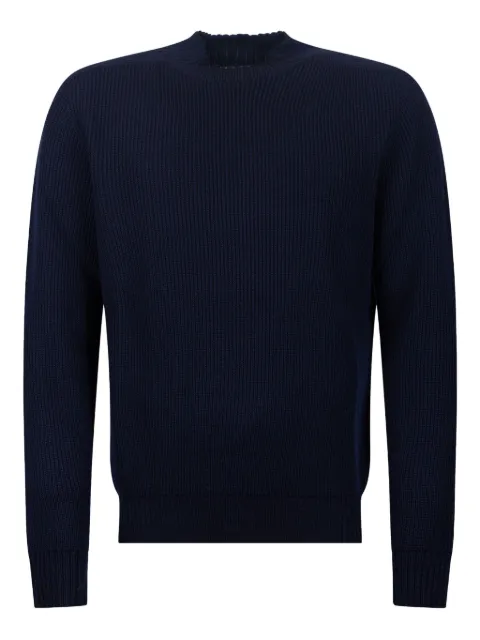 AMARANTO  ribbed knit sweater