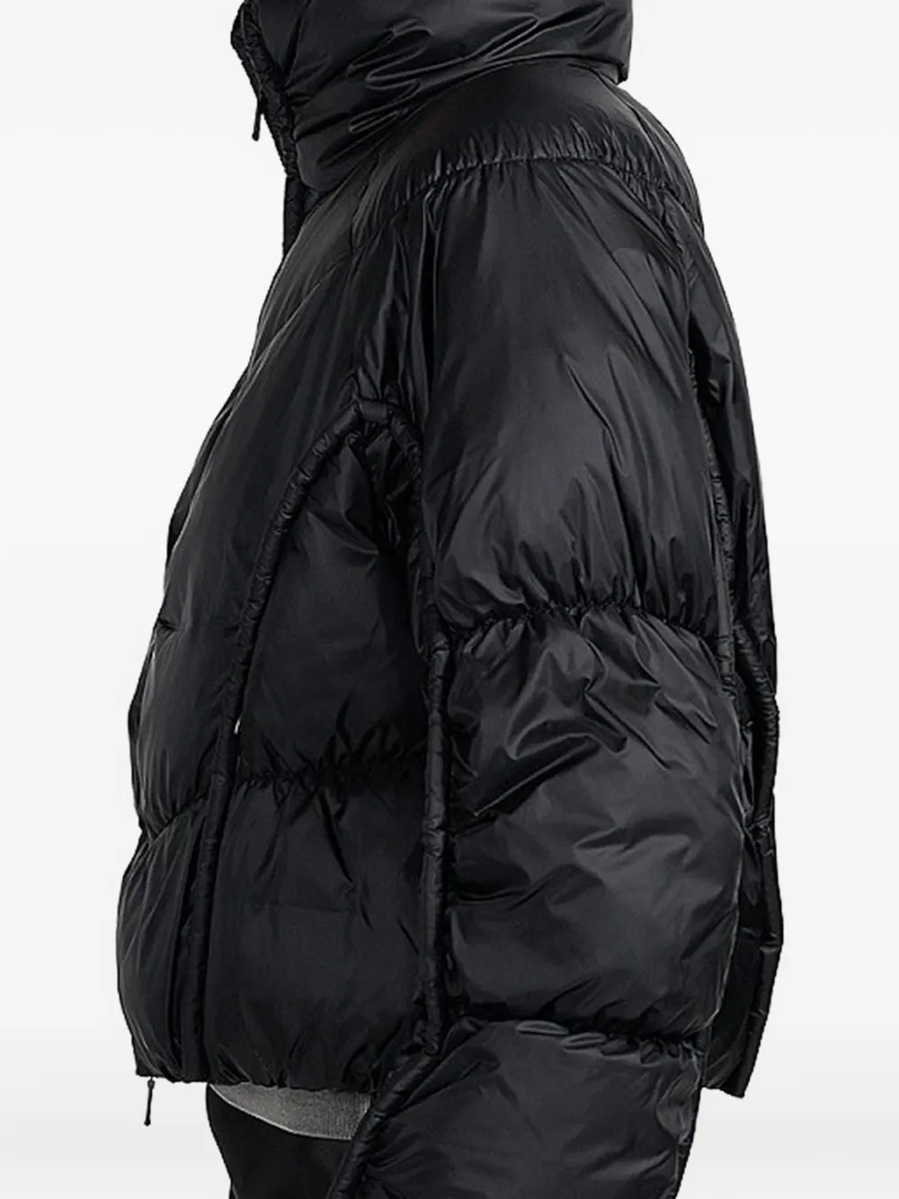 Canadian High-neck Puffer Jacket In Black