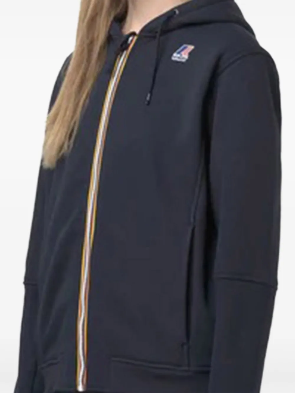 K-way Prosper Zip-up Hoodie In Animal Print