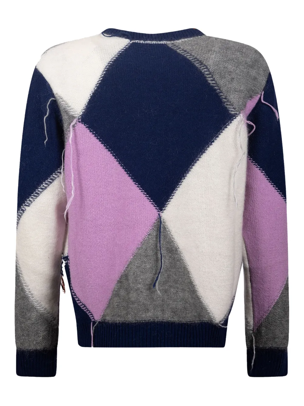 AMARANTO Sweater met ronde hals - Blauw
