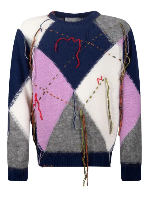 AMARANTO  sweater med rund hals