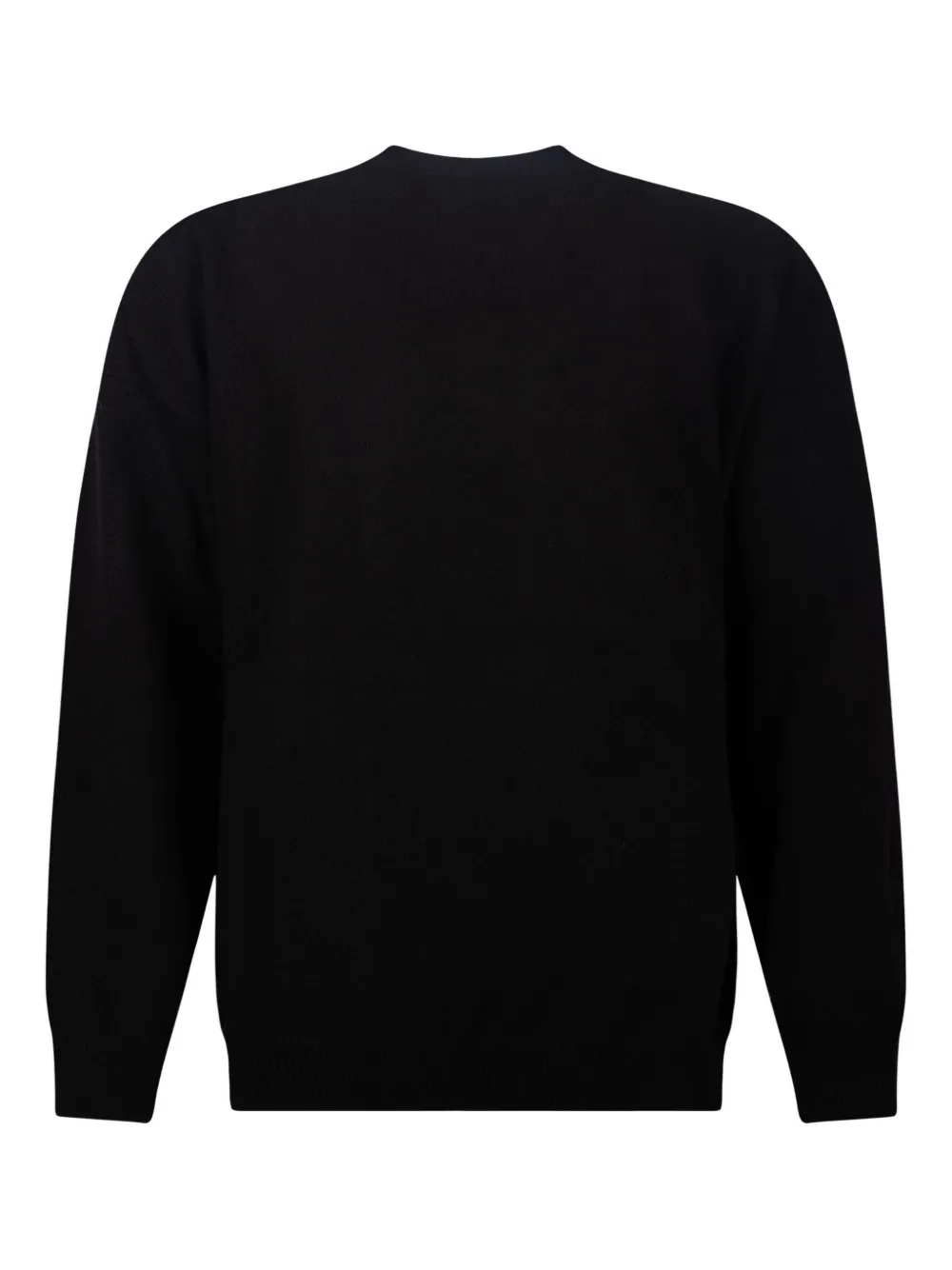 AMARANTO Sweater met ronde hals - Zwart