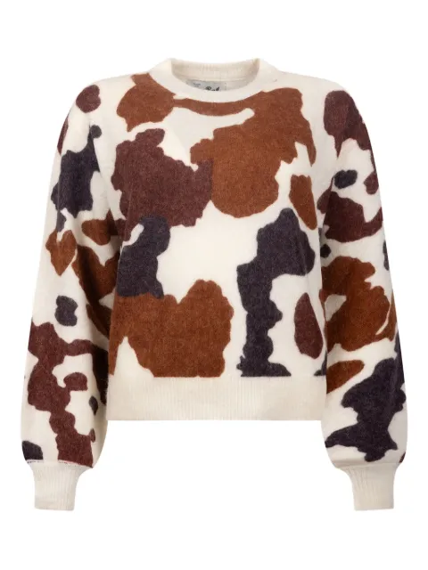 MC2 Saint Barth Danya cow-print sweater