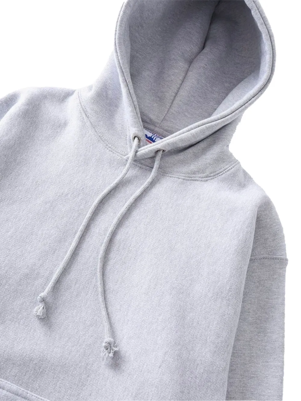 Power Goods Drawstring Kangaroo Pocket Sweatshirt In Gray