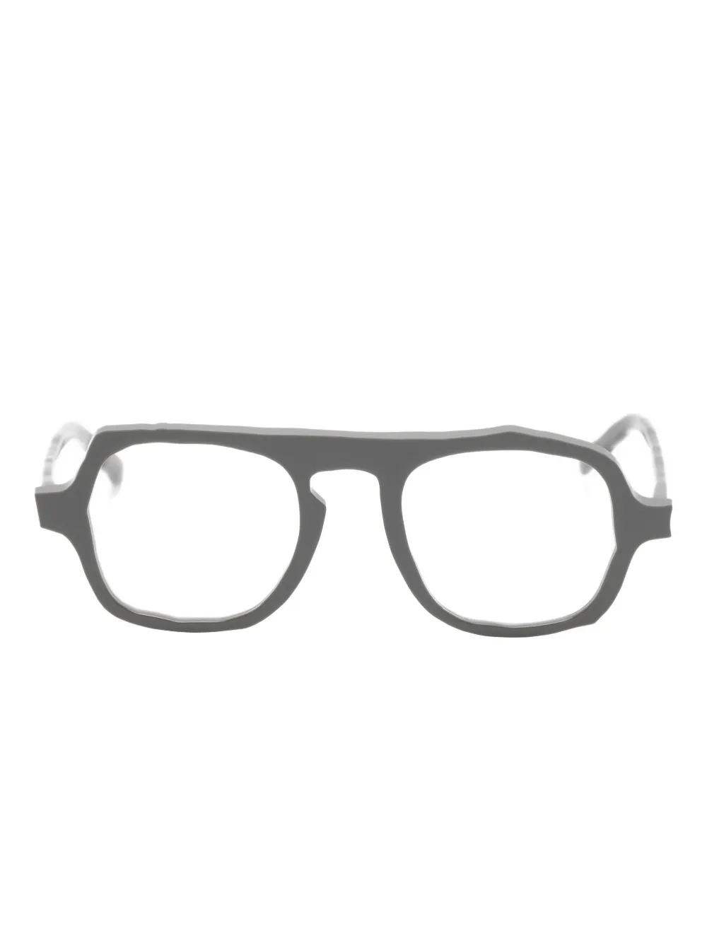 MASAHIROMARUYAMA geometric-frame glasses | Grey | Image 1