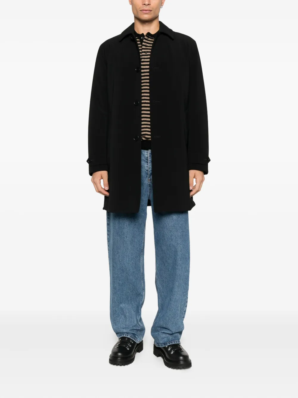 ASPESI buttoned coat | Single Breasted Coats | Image 2