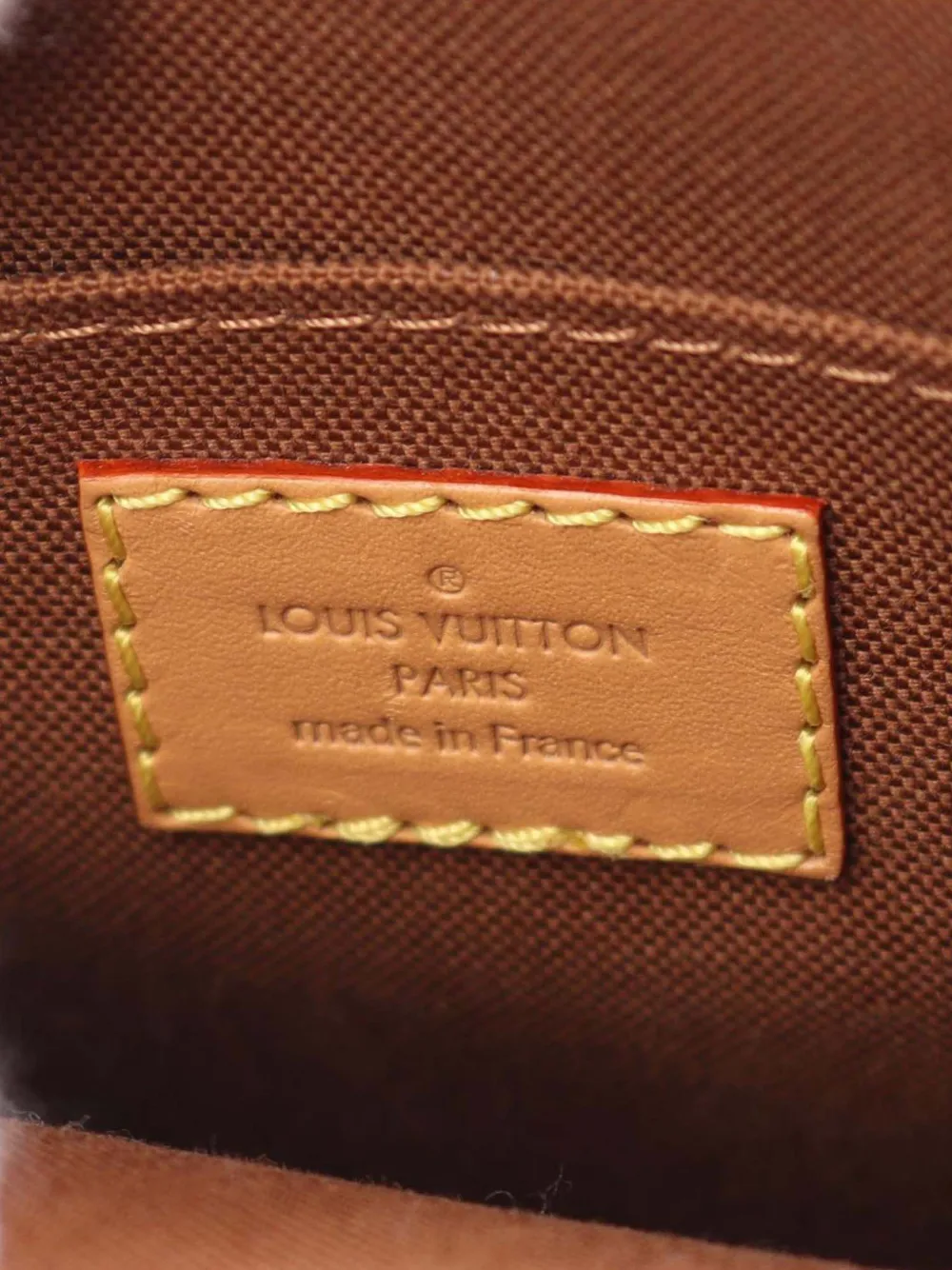 Pre-owned Louis Vuitton 2020 Monogram Petit Sac Plat Satchel In Brown