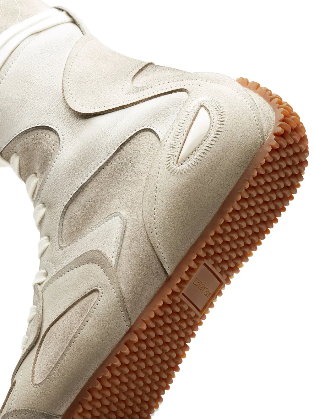 Axel Arigato Slow enkellaarzen met veters Beige