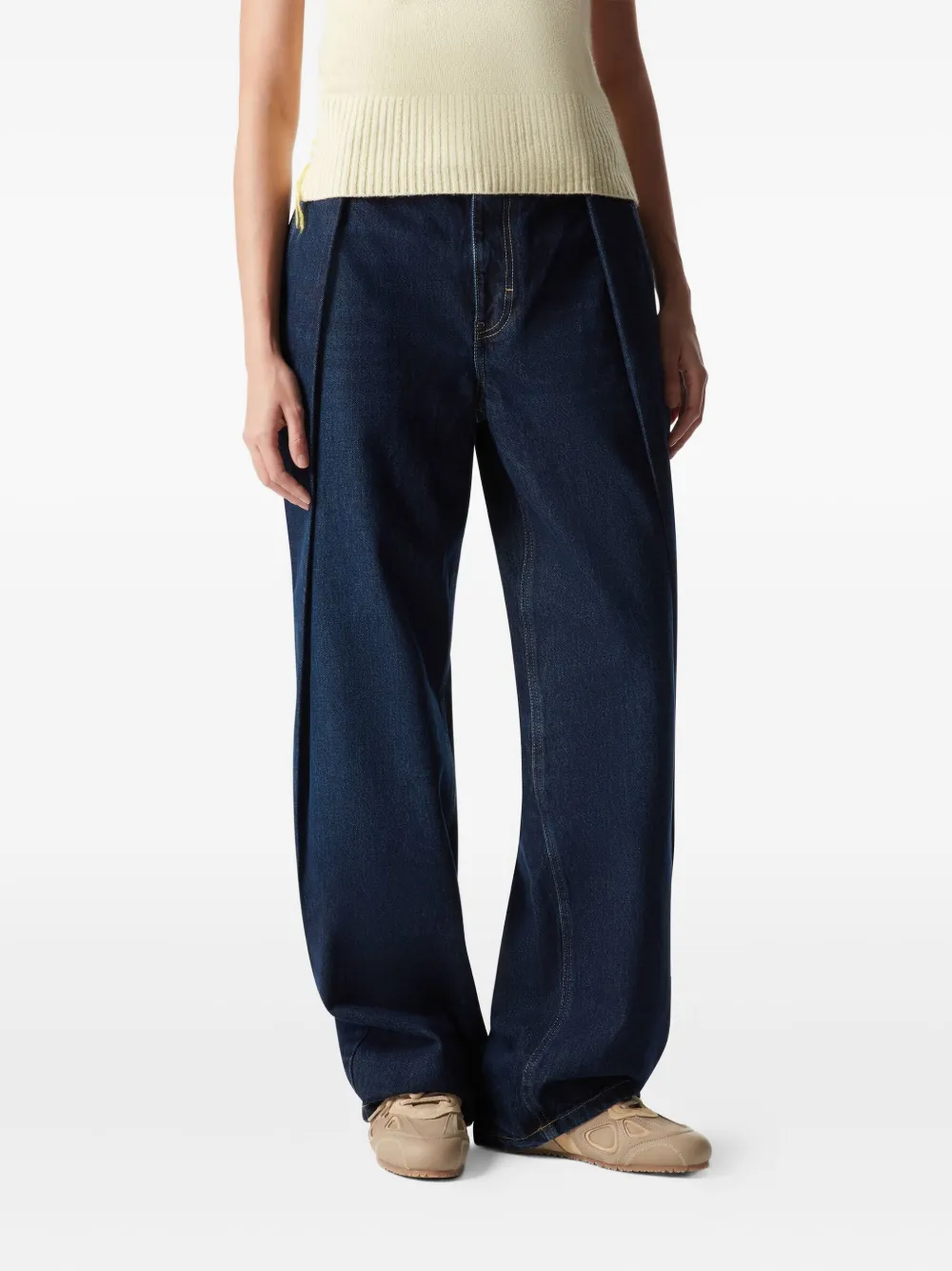 Axel Arigato Slow Runner uitgesneden sneakers Bruin