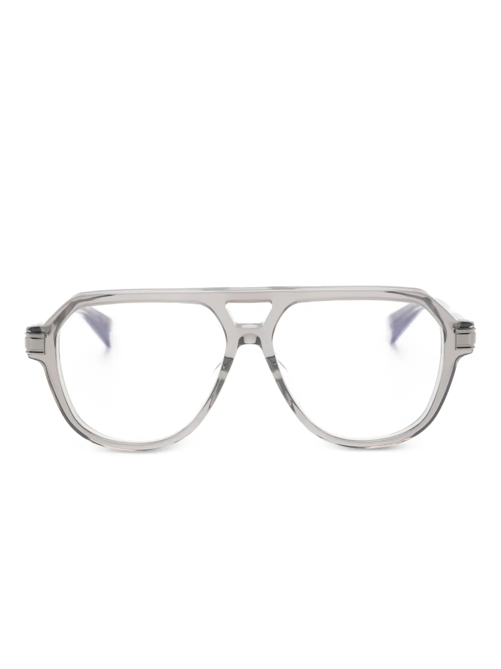 Balmain Eyewear Françoise II geometric glasses | Grey | Image 1